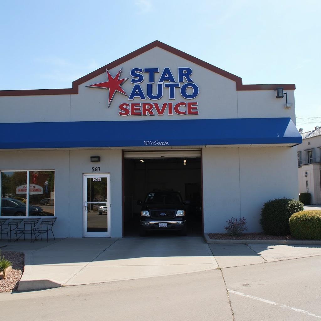 Star Auto Service shop front in San Ramon