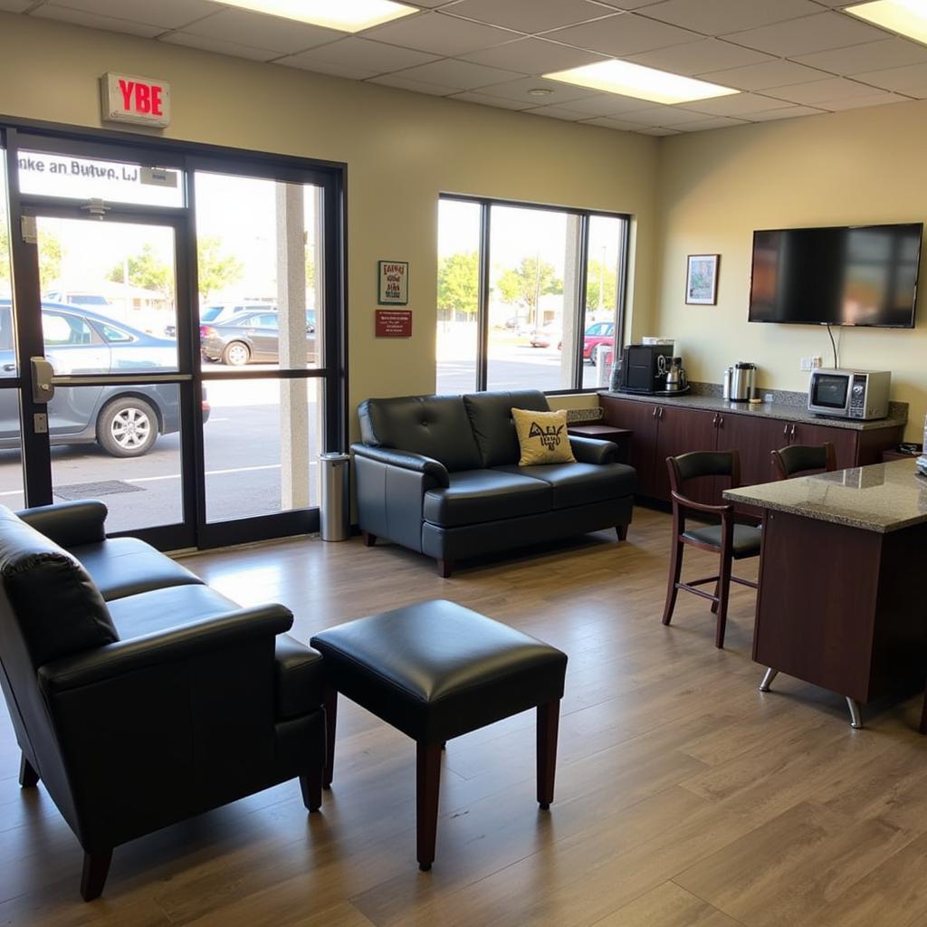 Comfortable Waiting Area at Steve's Auto Service