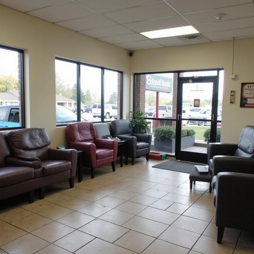 Comfortable Waiting Area at Stouts Auto Service