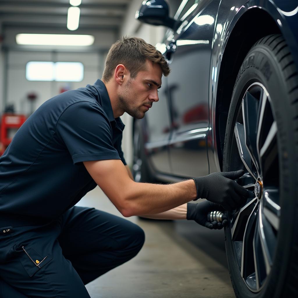 Sun Auto Tire & Service Portland Technician