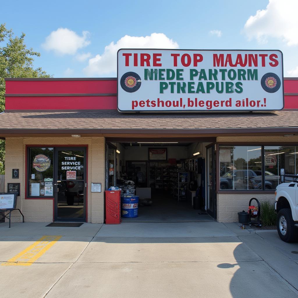 Sun Valley Tire & Auto Service Shop Front