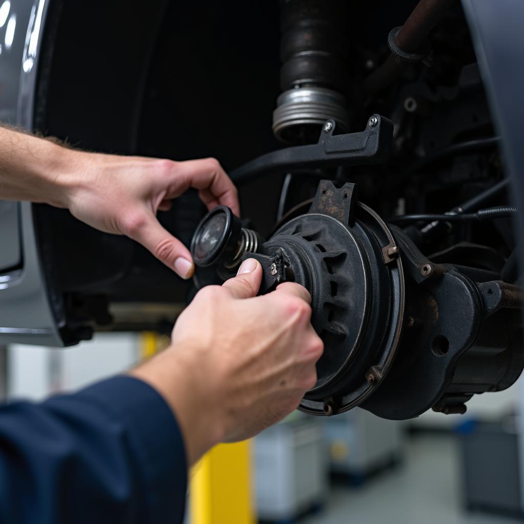 Car suspension repair