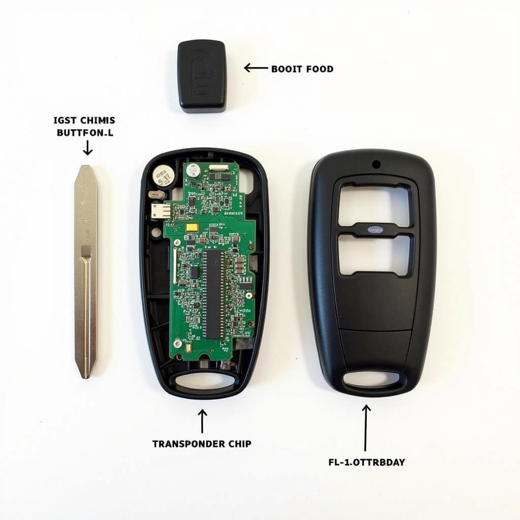 Swift Key Fob Internal Components