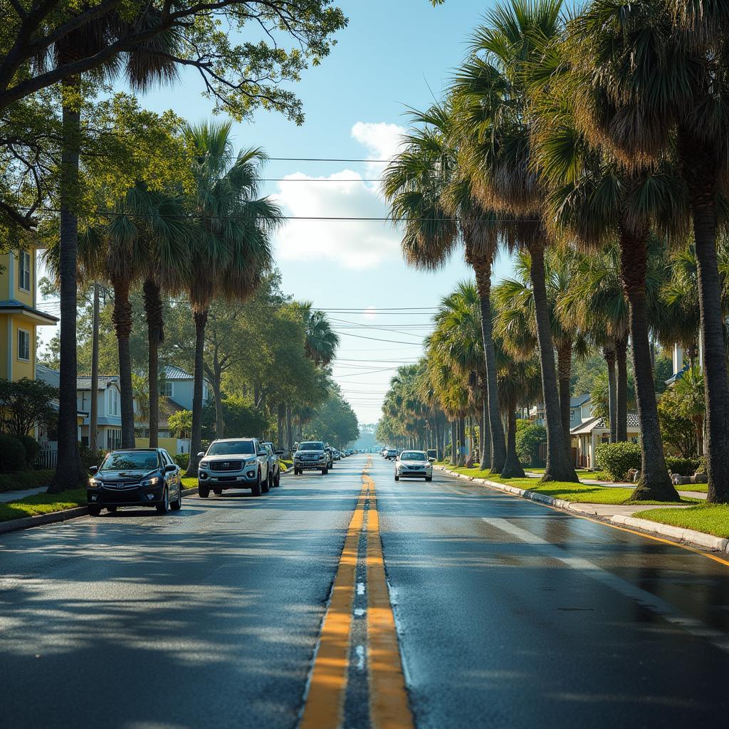 Diverse Road Conditions in Tarpon Springs