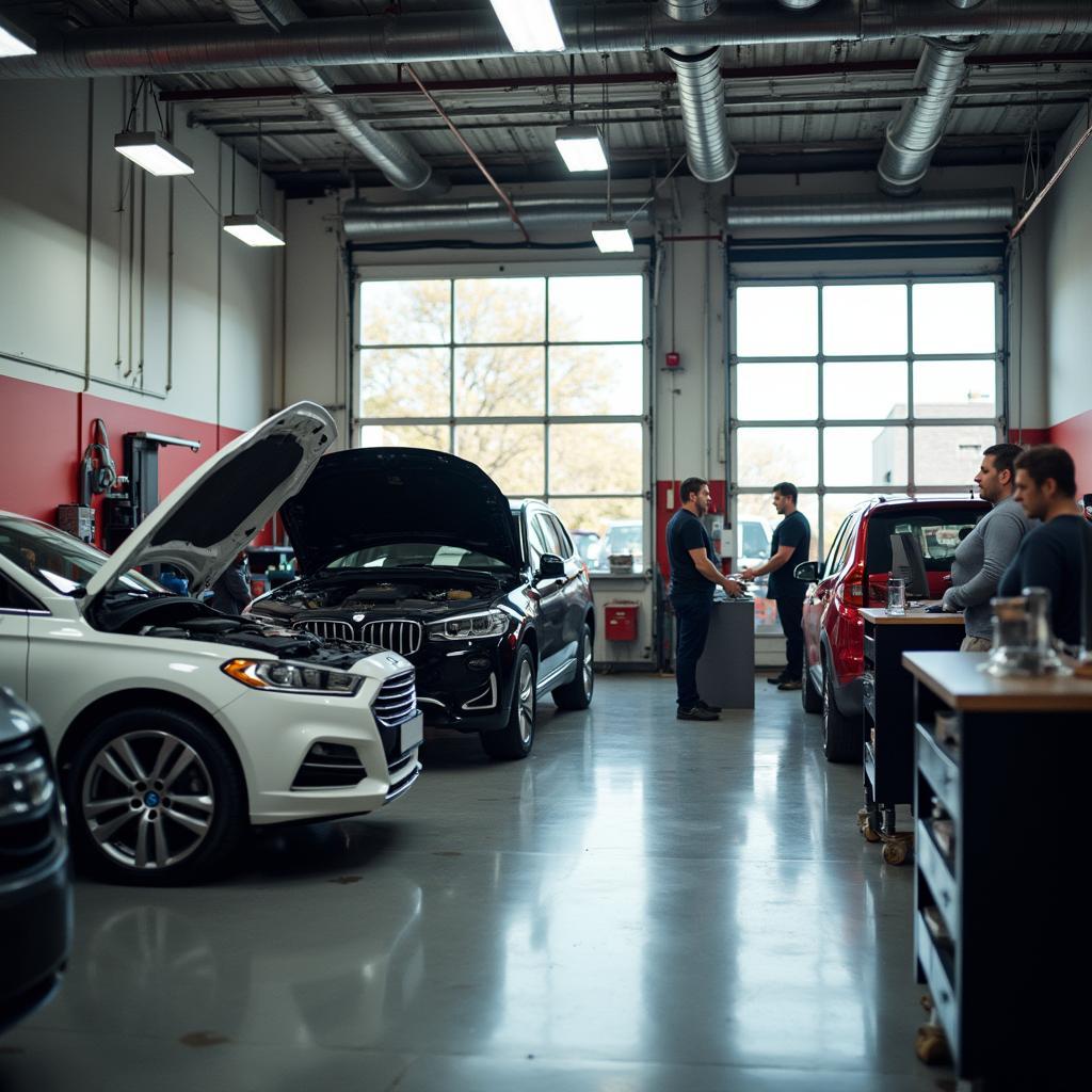 Auto repair shop in Temple