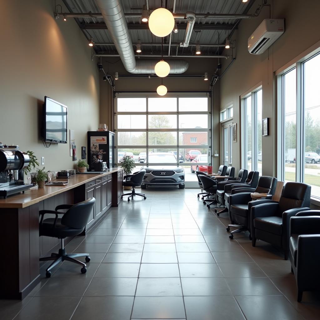 Comfortable Waiting Area at Tim's Auto Service