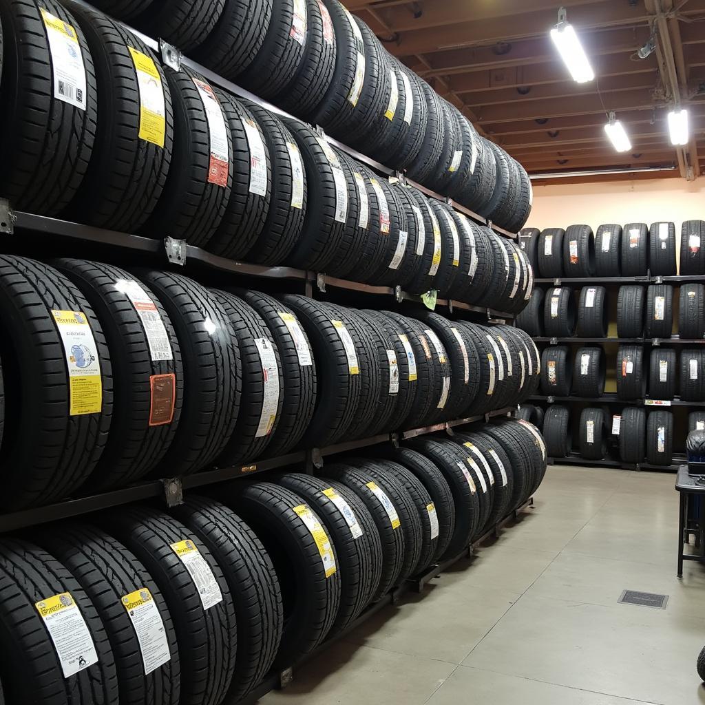 Tire Choice Tire Selection Display