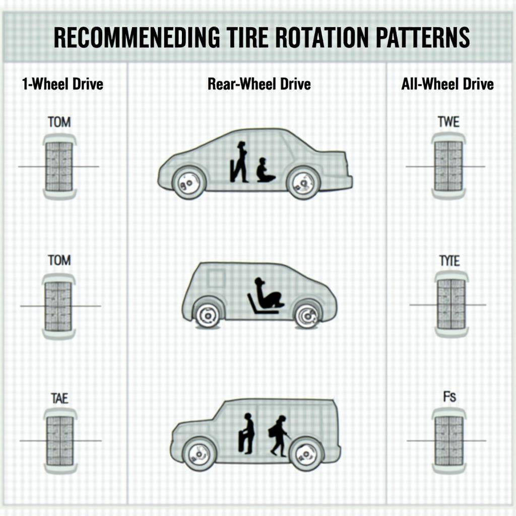 Tire Rotation Patterns for Different Drive Systems