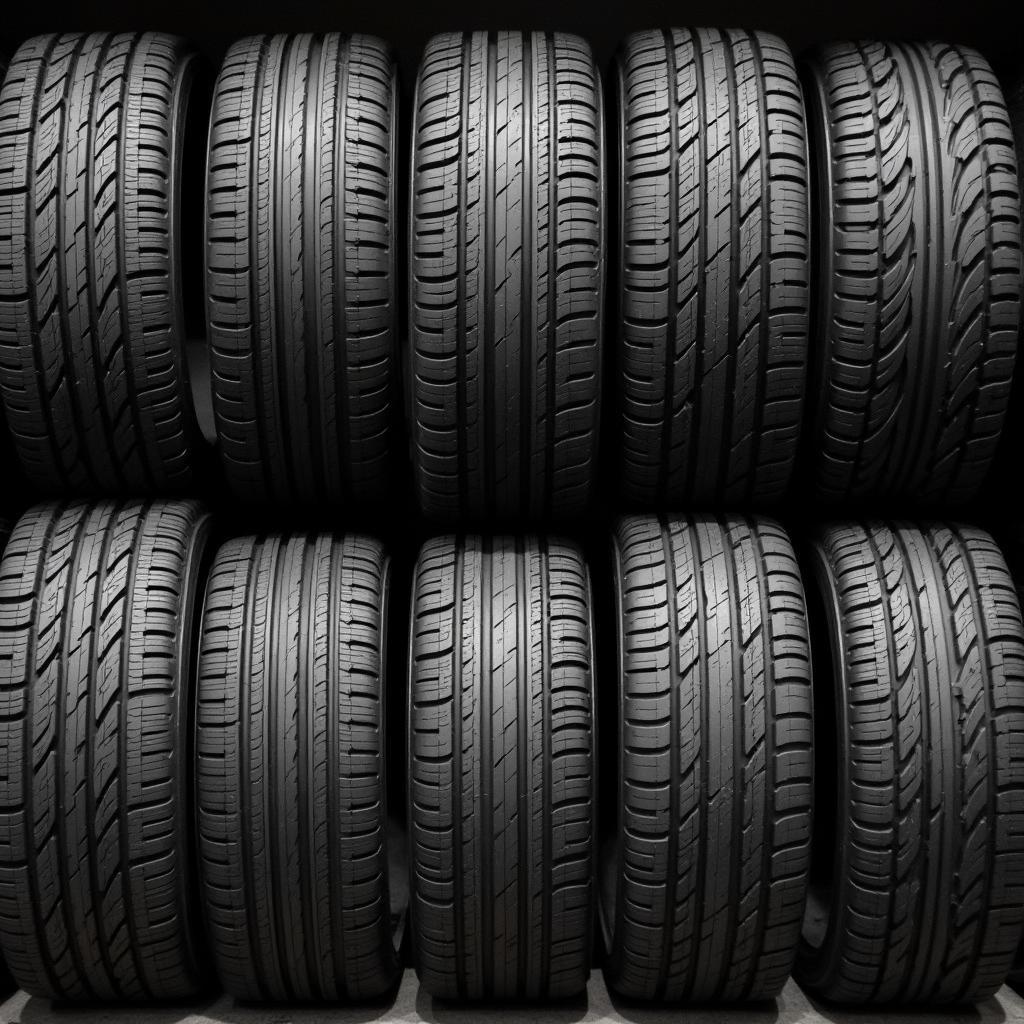 Tire selection at Van's Auto Service