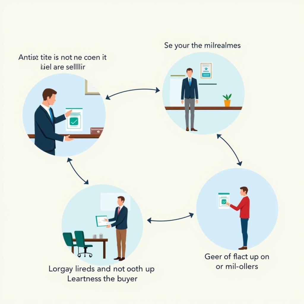 Auto Title Transfer Process Illustration