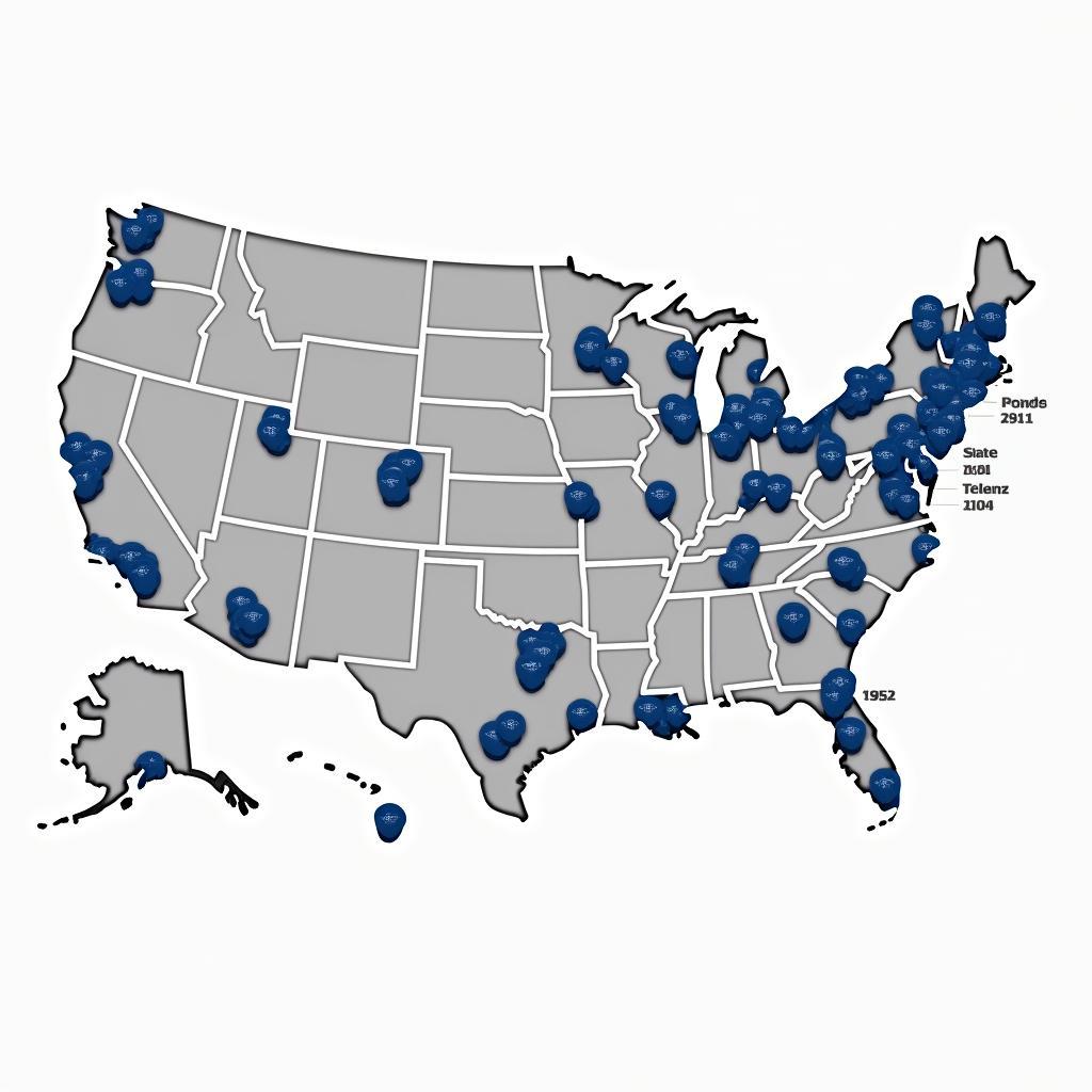 TJ's Tire & Auto Service locations across the United States