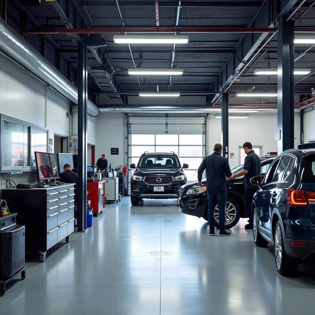 Modern and well-equipped auto service shop in Toms River