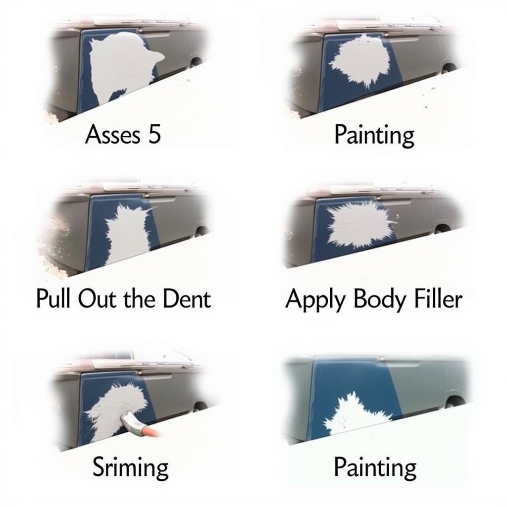 Steps Involved in Traditional Dent Repair