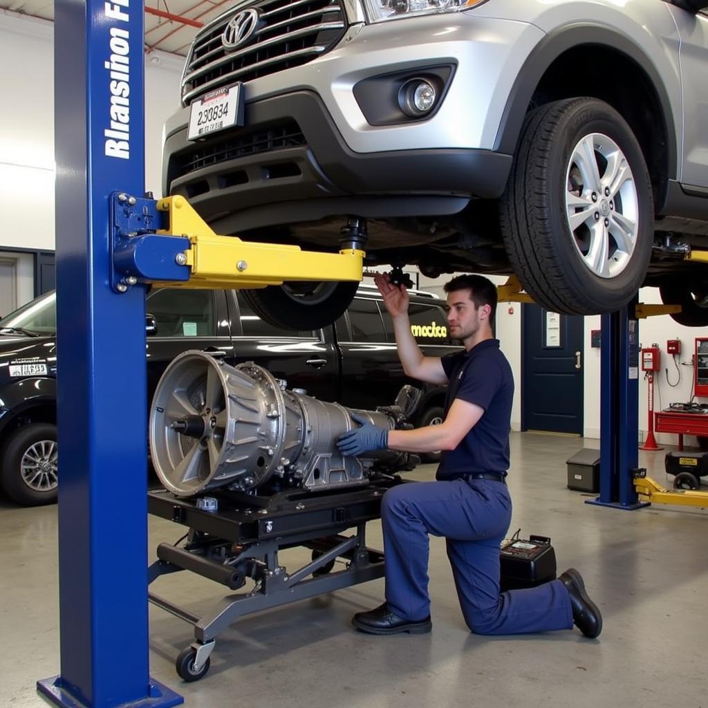 Transmission Fluid Change in Sandy, Utah Auto Repair Shop