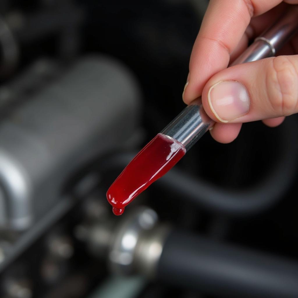 Checking Transmission Fluid Level