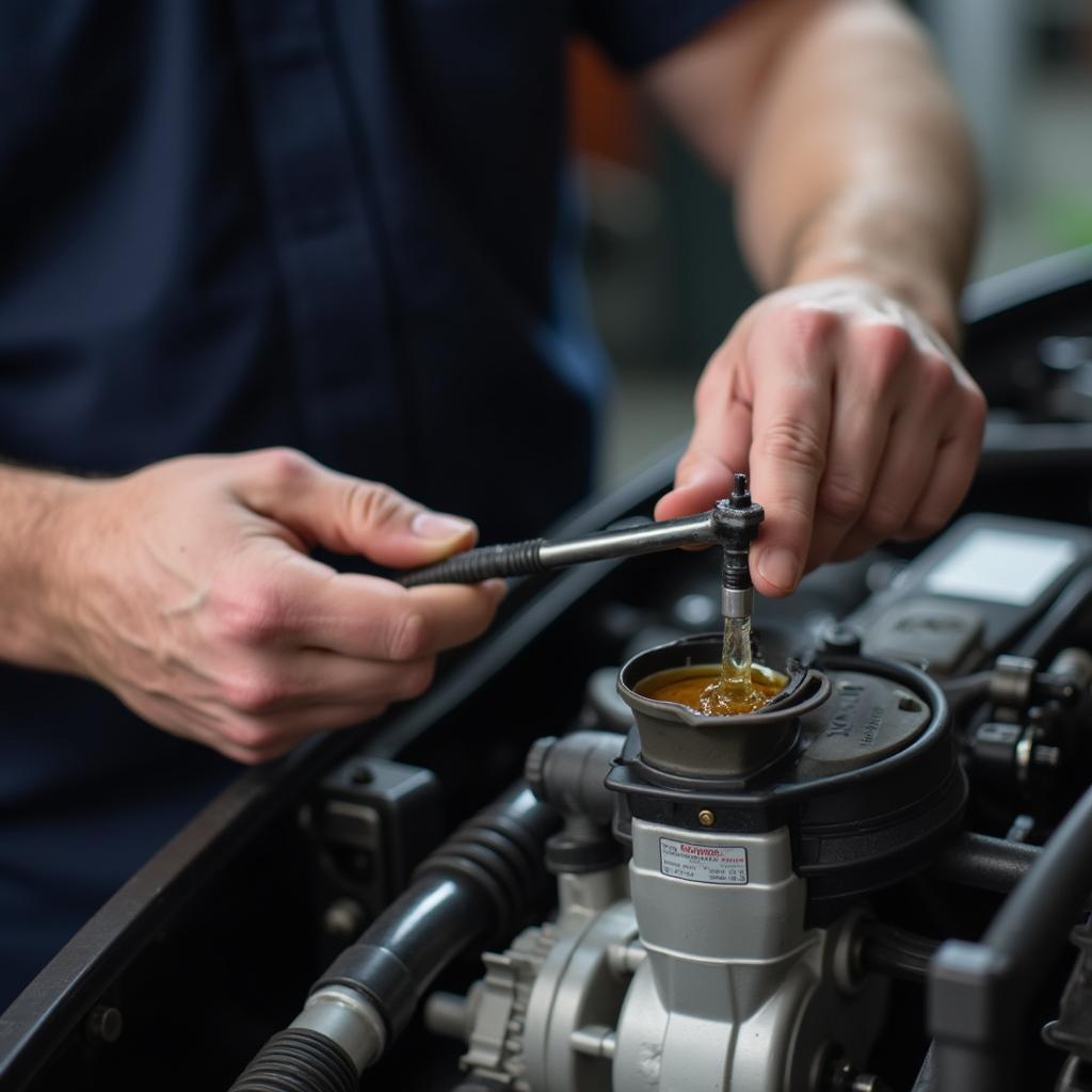 Checking Transmission Fluid