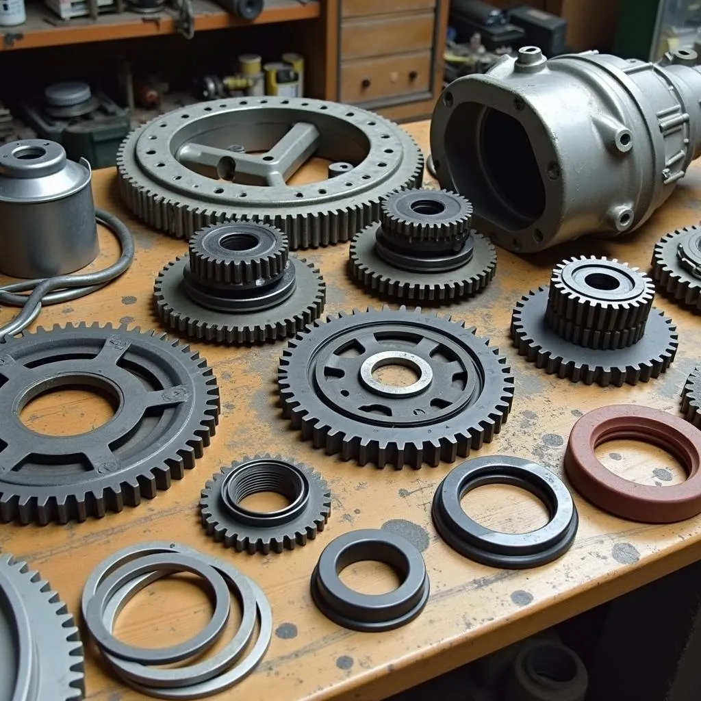 Various car transmission parts