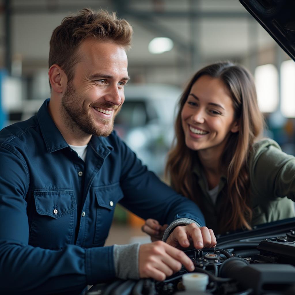 Trustworthy Mechanic and Customer