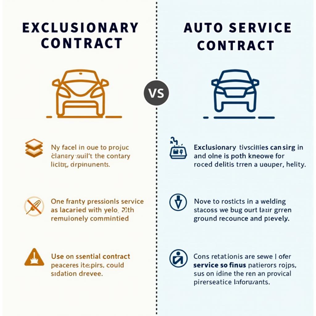 Types of Auto Service Contracts