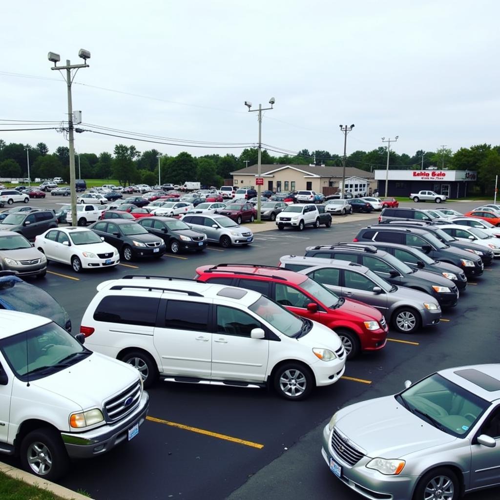 Used Car Lot at Lehigh Auto Sales