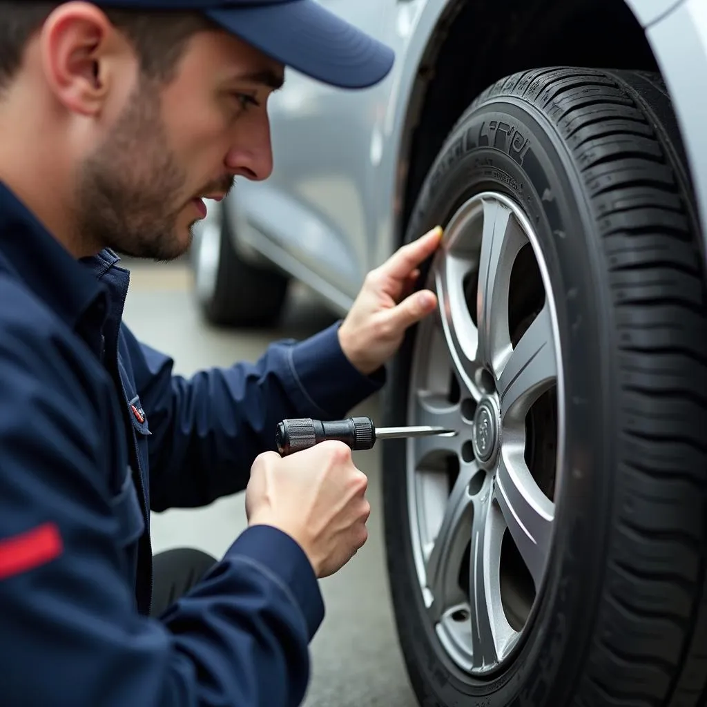 Used Tire Inspection at A-1 Auto Services