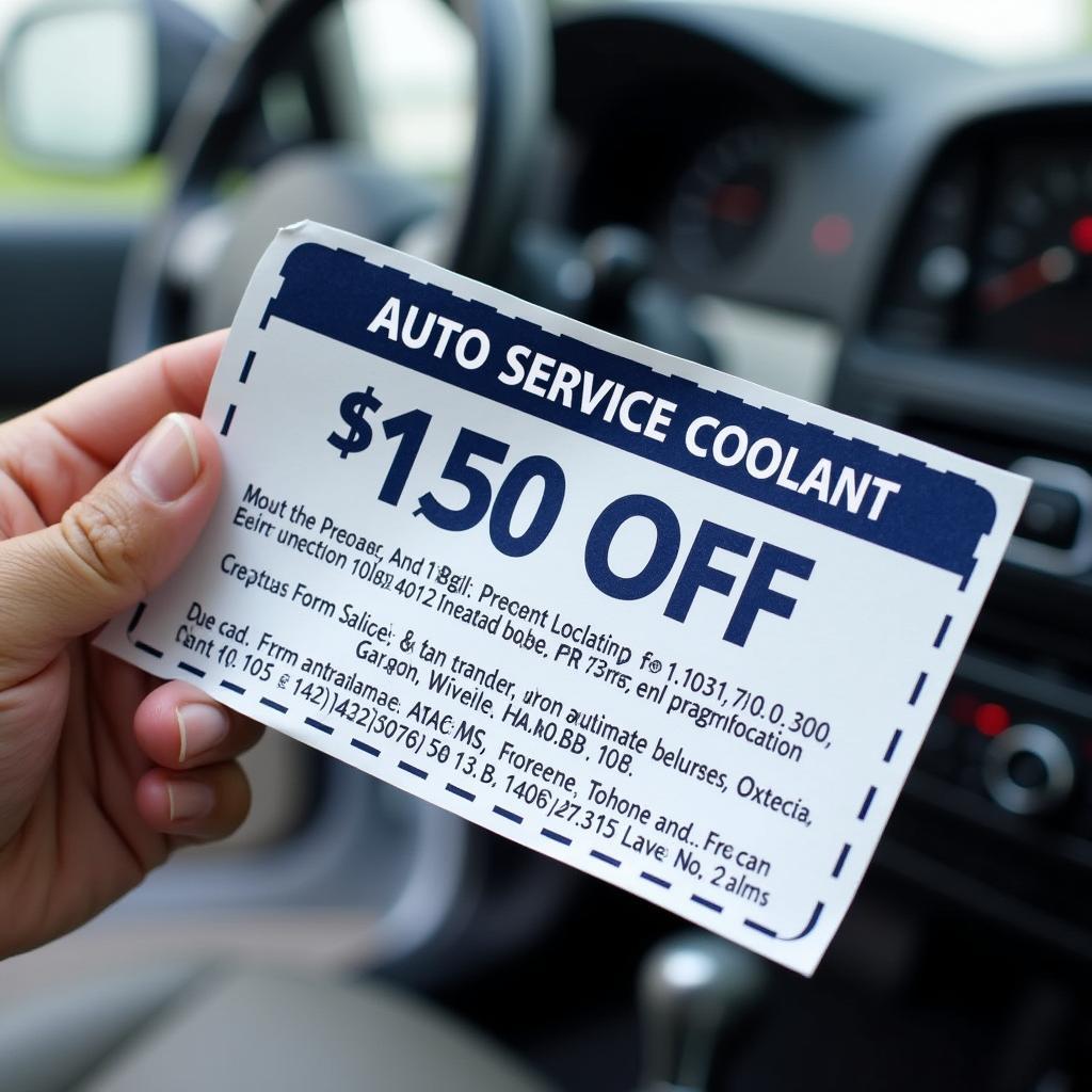 Tips for Using Auto Service Coolant Coupons