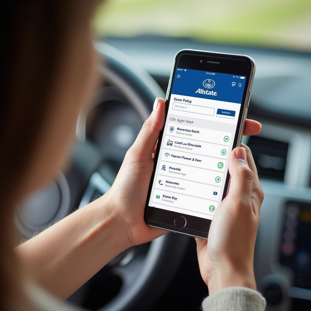 Managing Your Policy with the Allstate Mobile App