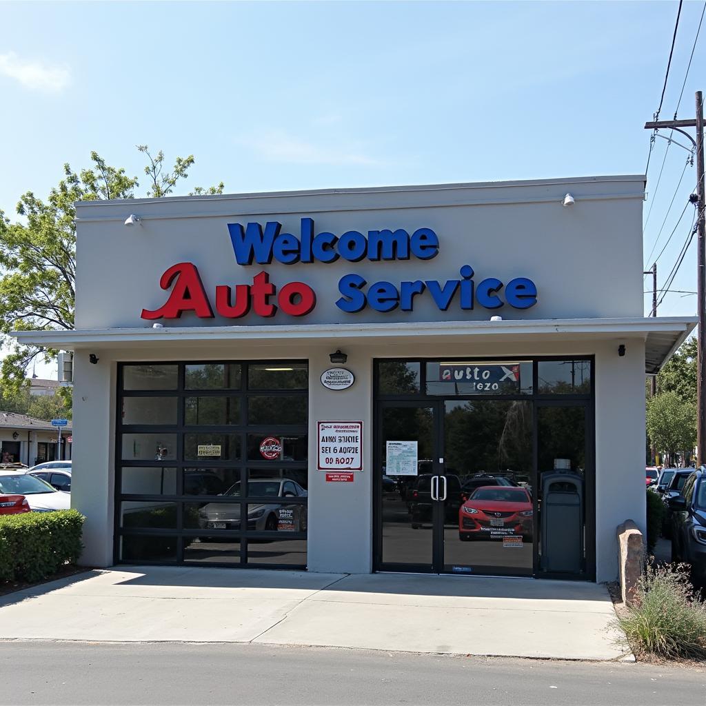 Val Caron auto service shop exterior