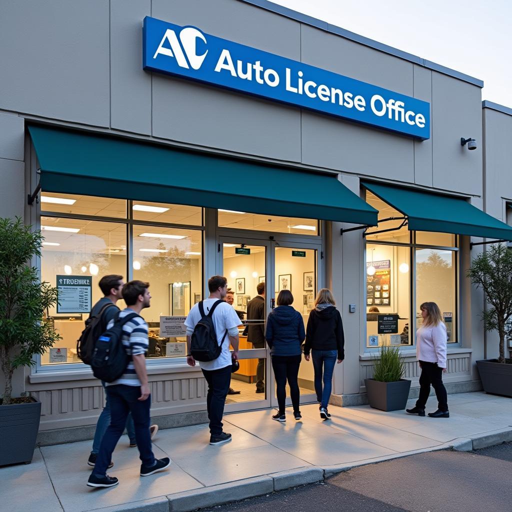 Vancouver WA Auto License Office