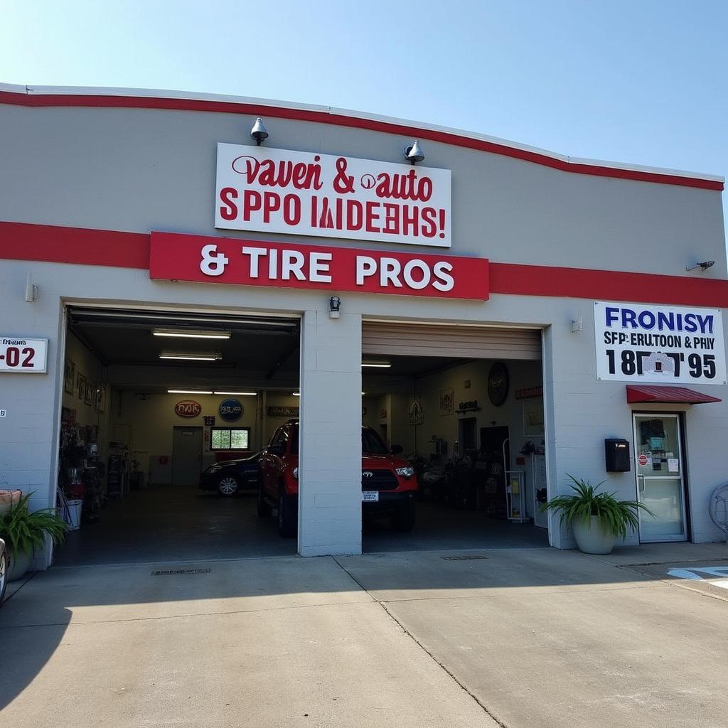 Van's Auto Service Parma Ohio storefront