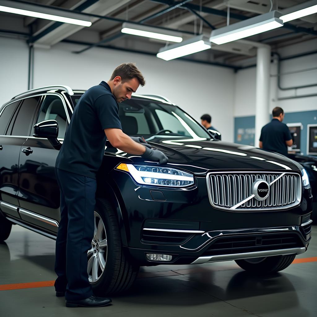 Volvo XC90 service appointment