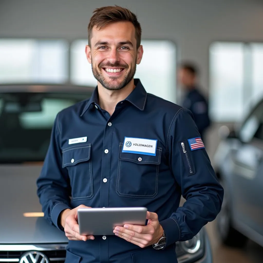 Volkswagen certified technician