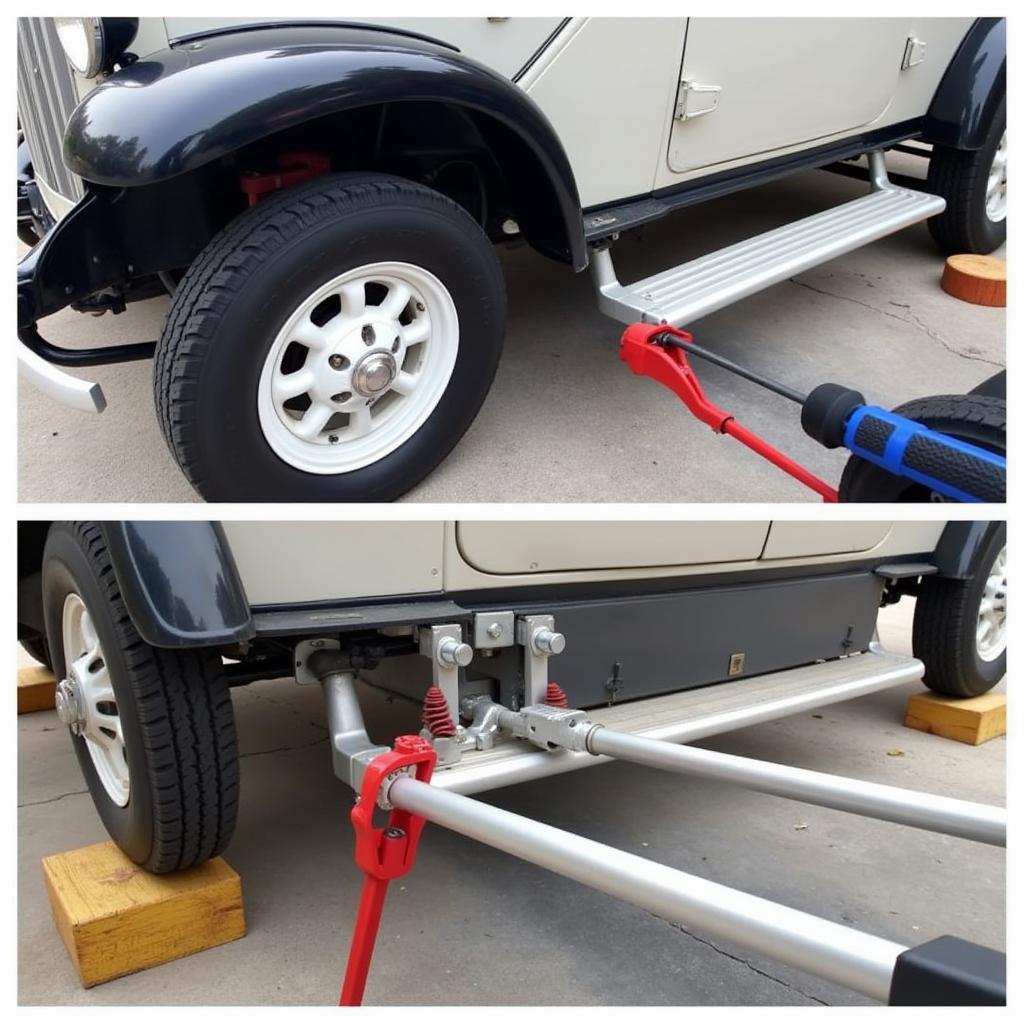 Replacing a Wagon R running board