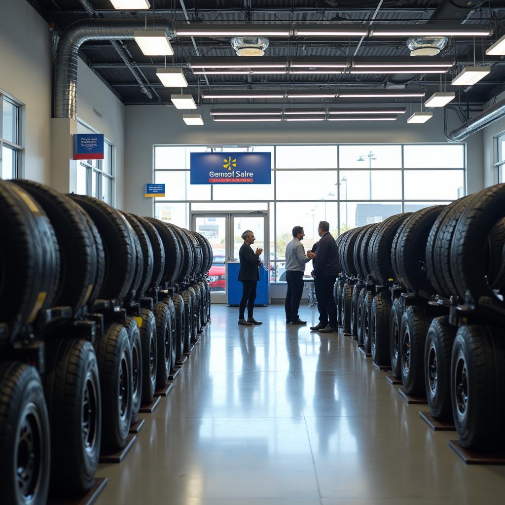 Walmart Auto Care Center Interior