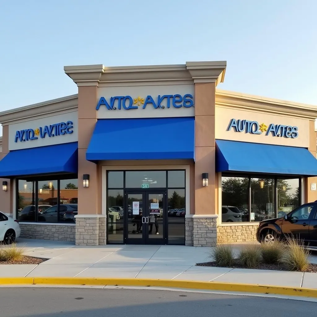 Walmart Auto Care Center entrance