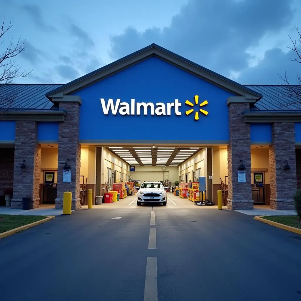 Walmart Auto Care Center Entrance