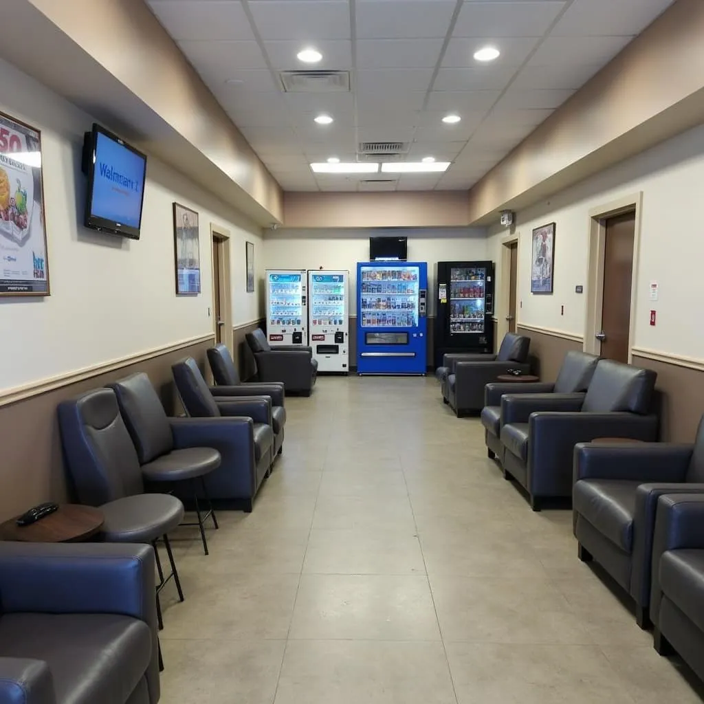 Walmart Auto Center Waiting Area