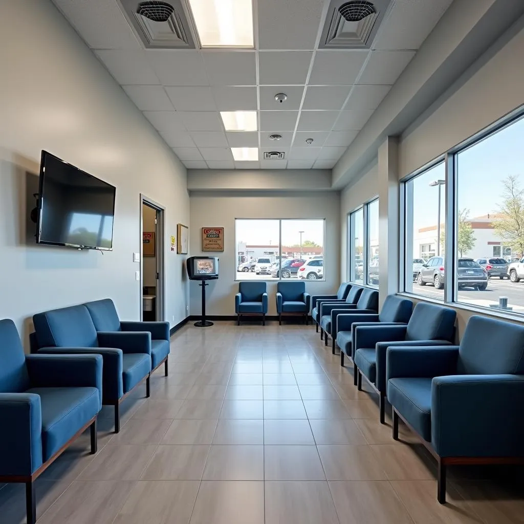 Walmart Auto Service Waiting Area