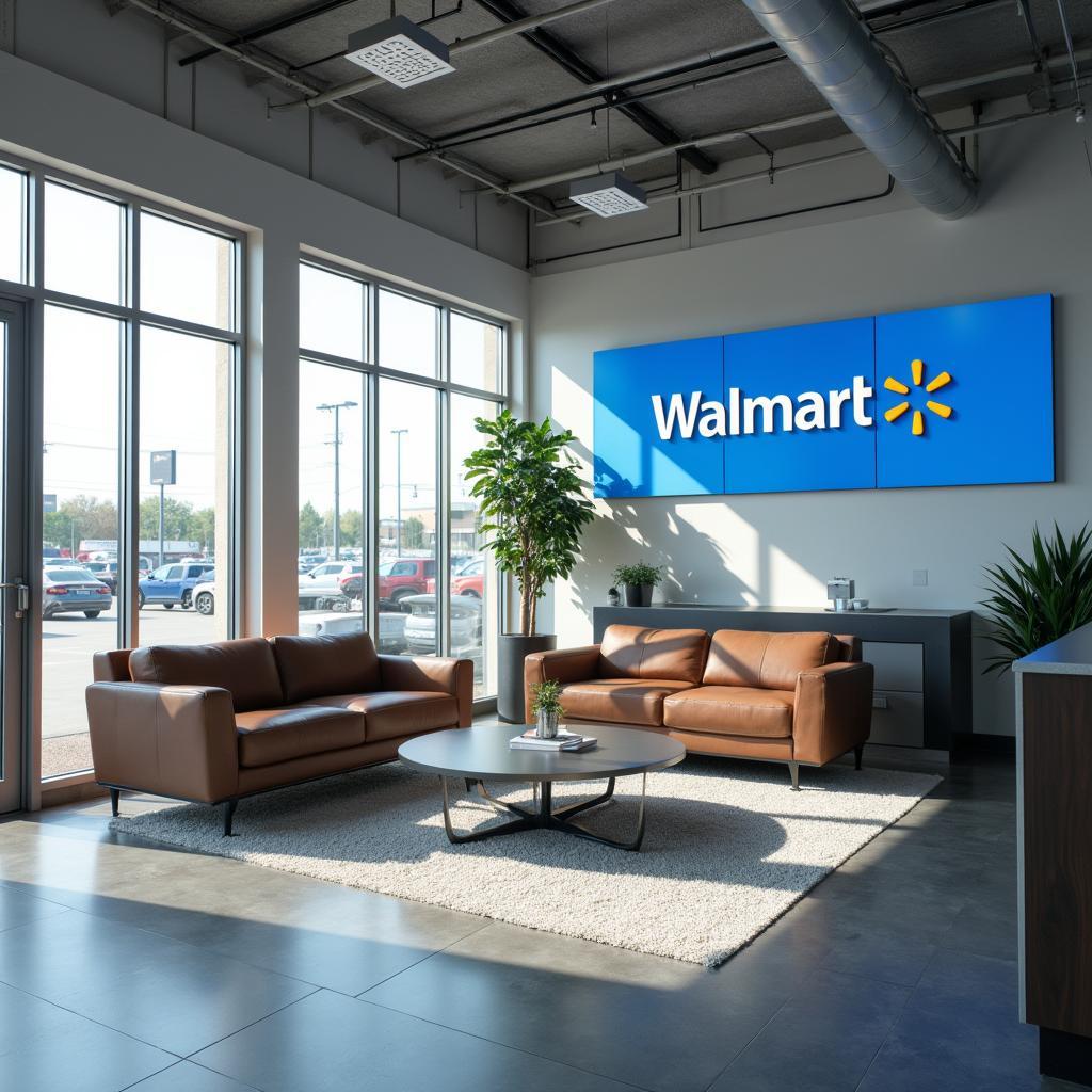 Walmart Auto Service Waiting Area