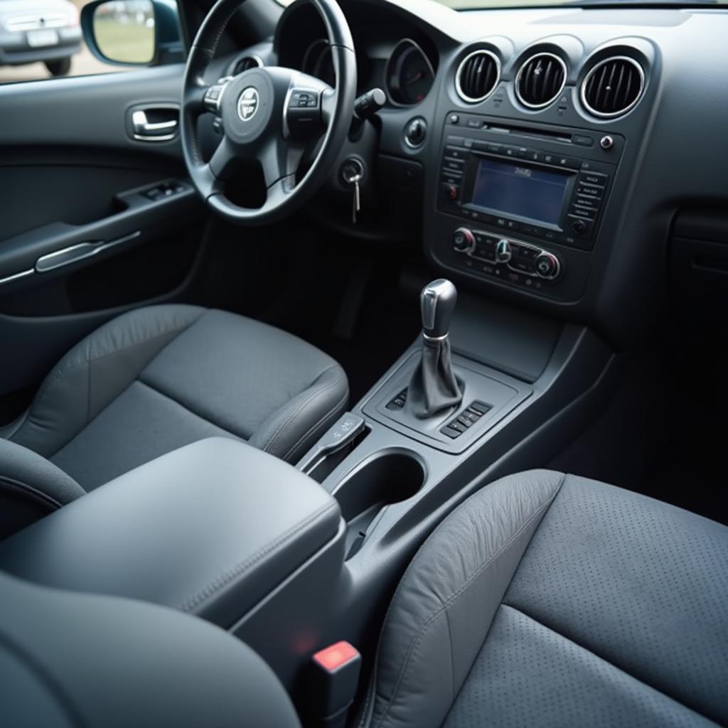 Car Interior Damaged by Water