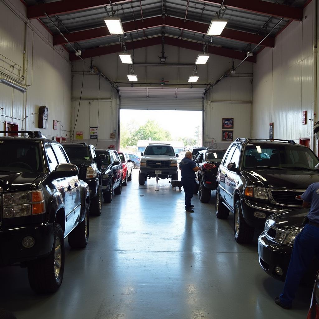 West Warwick auto repair shop