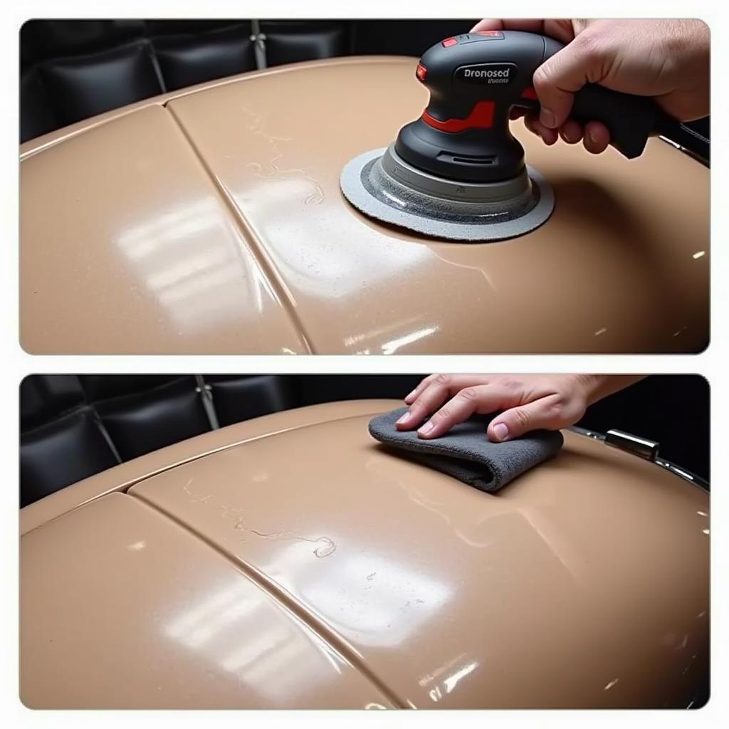 Wet Sanding and Polishing a Repaired Car Scratch