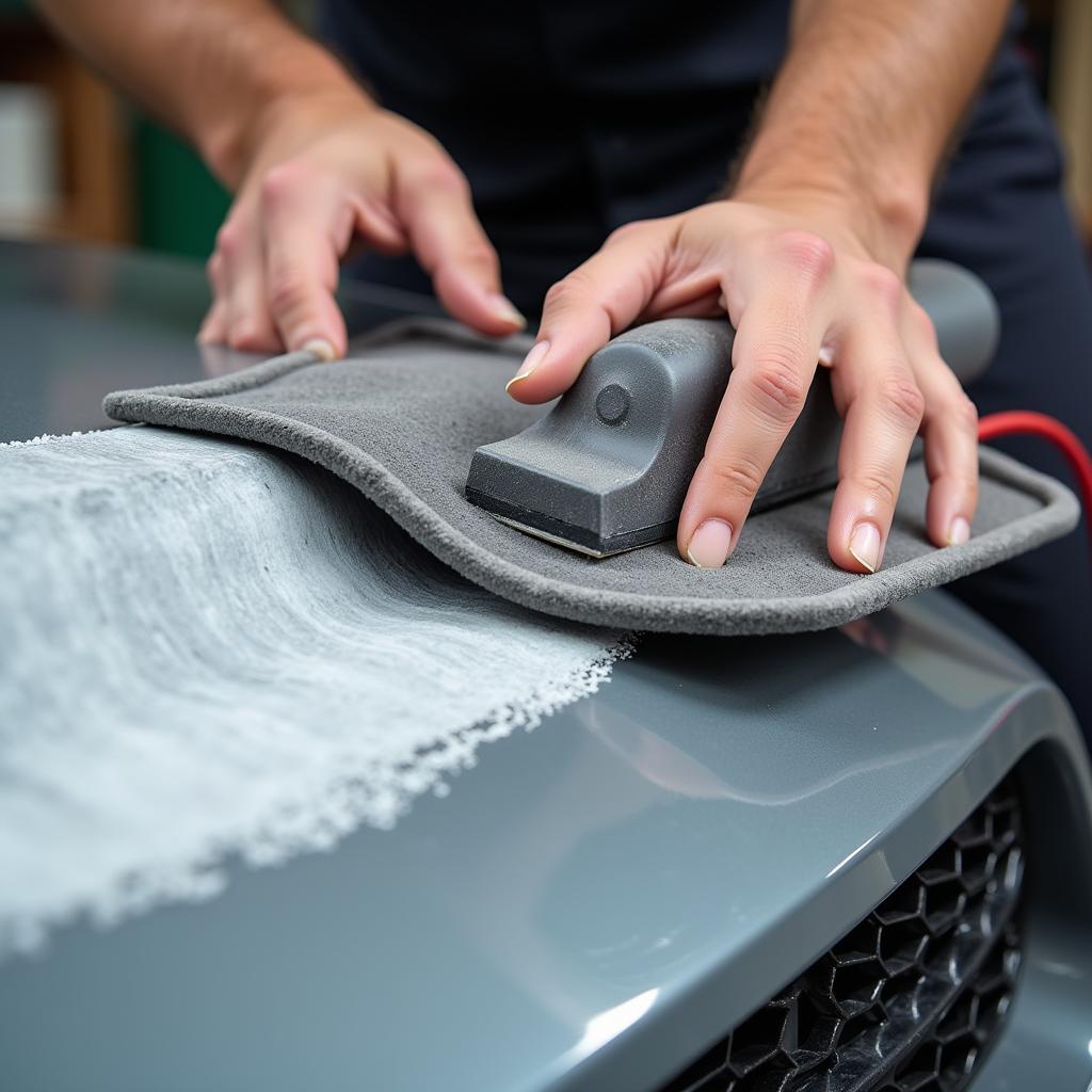 Wet Sanding Car Paint After Touch-Up