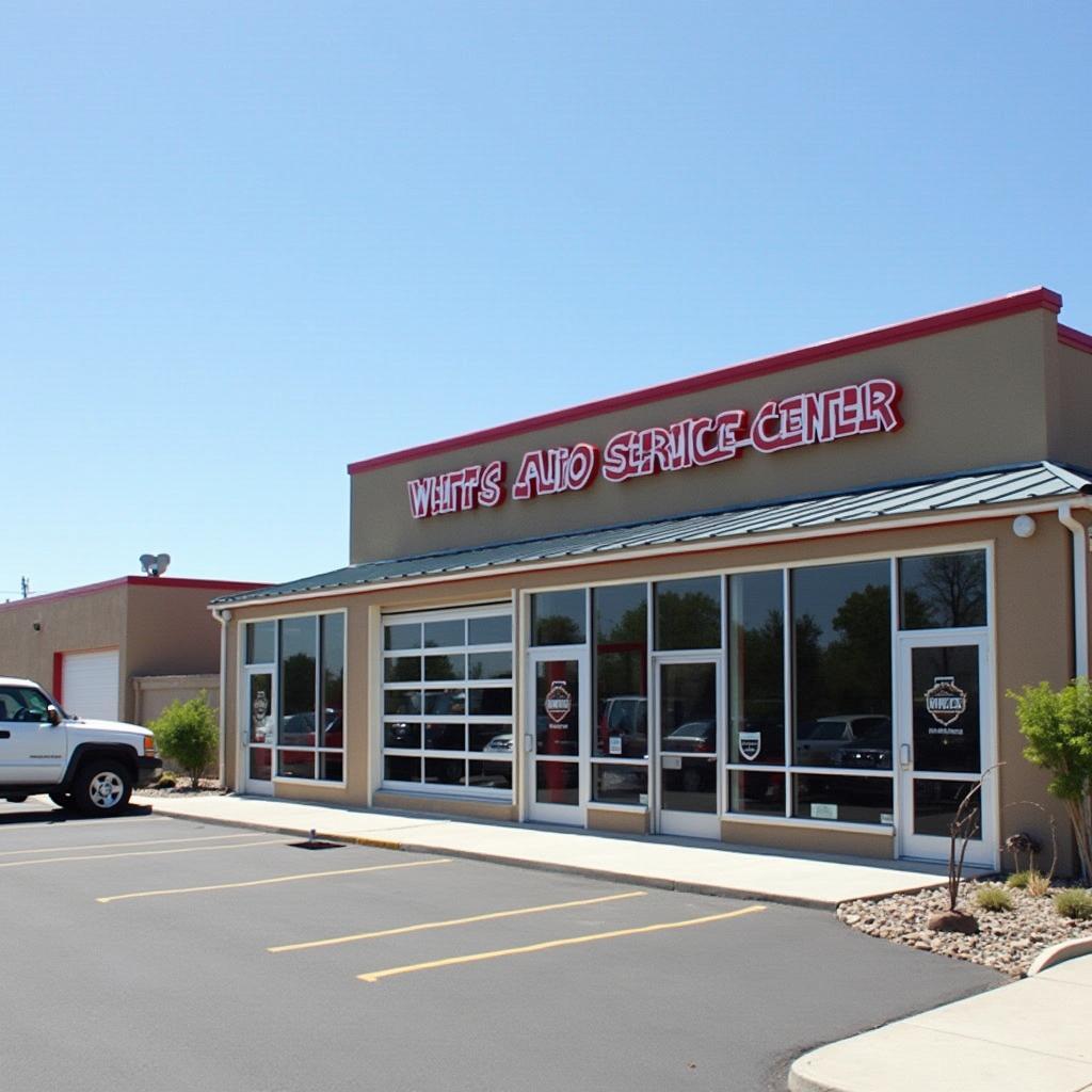 Whitt's Auto Service Center building exterior