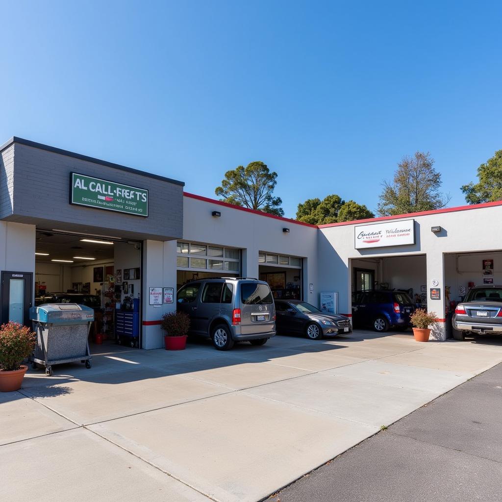 Wickham Auto Body Shop Exterior