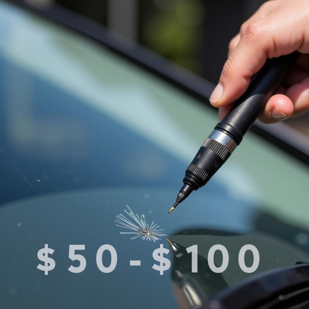 Cost of Repairing a Windshield Chip