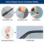 Windshield Chip Repair Process