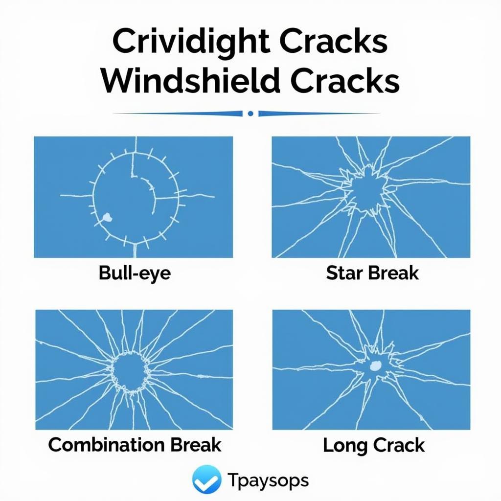 Types of Windshield Cracks