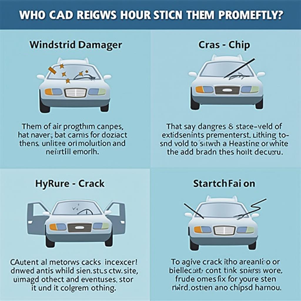 Types of Windshield Damage