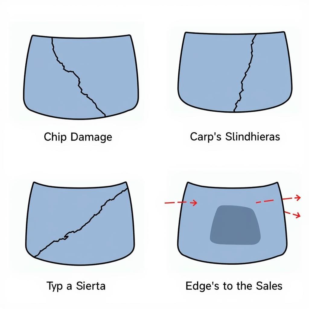 Types of Windshield Damage in Scottsdale